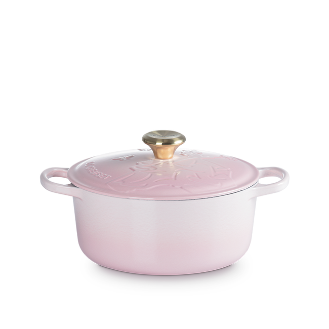 Glinda Embossed Round Dutch Oven, view 2